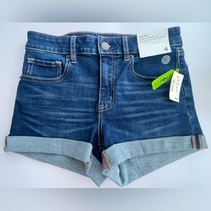 NWT Aeropostale High Rise 3" Inseam Jean Shorts Size 4